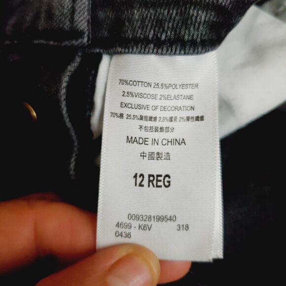 juniors Levi's Overalls Size 12 Regular - Picture 9 of 10